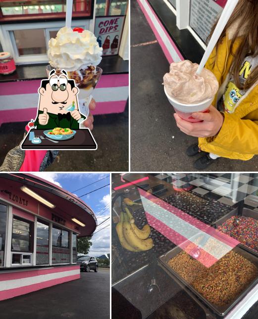 Punks Ice Cream Shop in Baden Restaurant menu and reviews