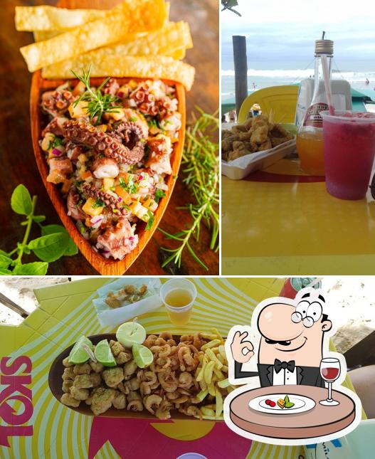 Comida em Quiosque Perola do Mar