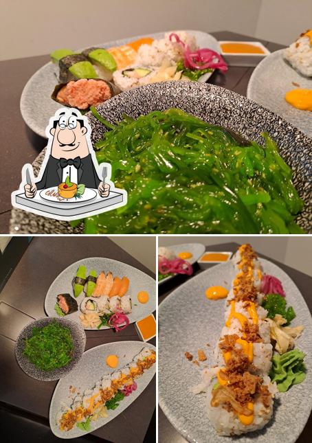Food at Sushi Yama