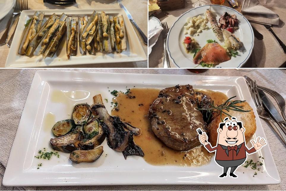 Platti al Trattoria alla Risata