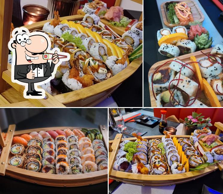 Choisissez de nombreuses options de sushi