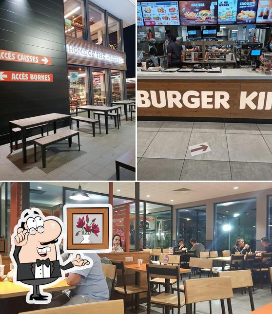 L'intérieur de Burger King