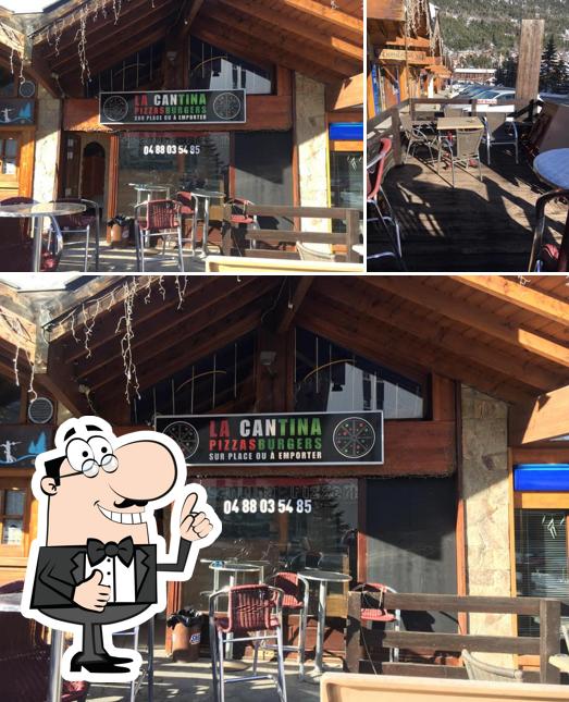 Regarder cette photo de La Cantina pizza,Burgers Serre Chevallier