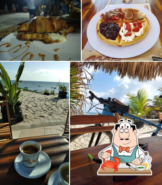 Consiga frutos do mar no Maré Café
