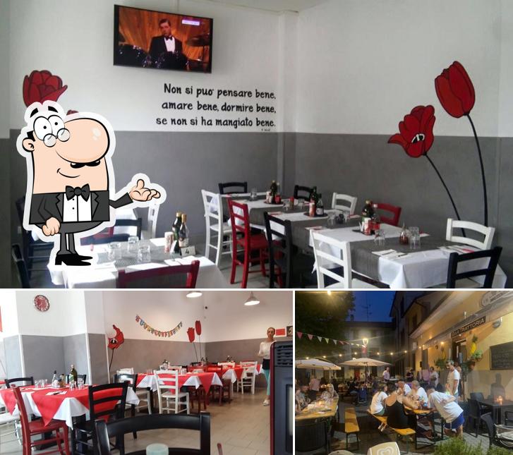 Gli interni di Bar Trattoria In Piazzetta