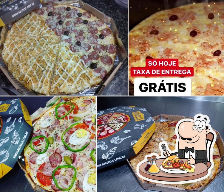 Experimente diferentes variedades de pizza