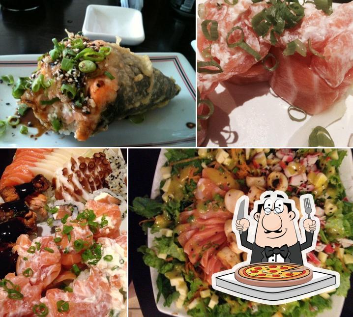 Experimente pizza no Click Sushi
