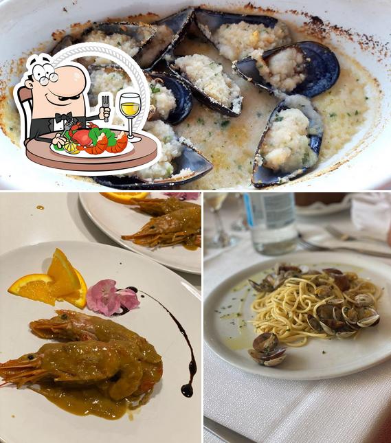 Ordina la cucina di mare a La Brace