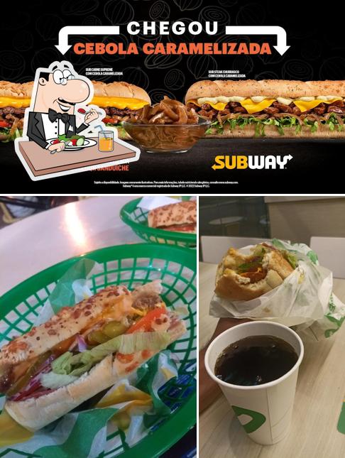 Comida em Subway