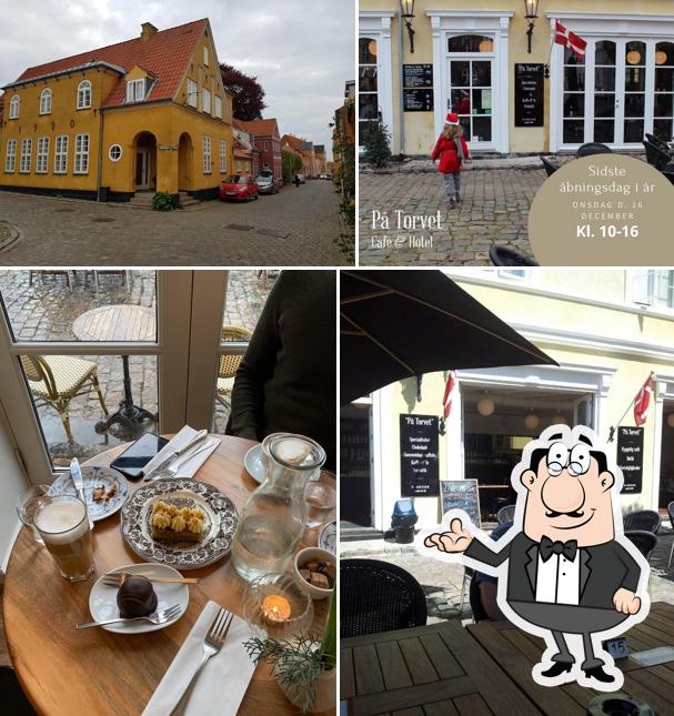 Mira las fotografías que hay de interior y exterior en Cafe På Torvet