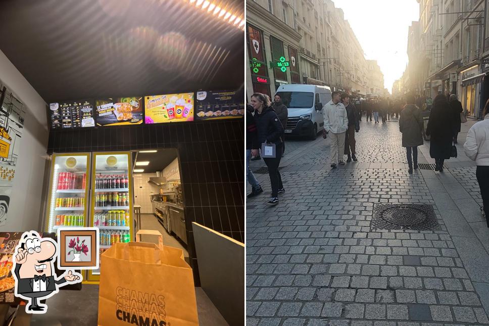 L'intérieur de Chamas Tacos Caen