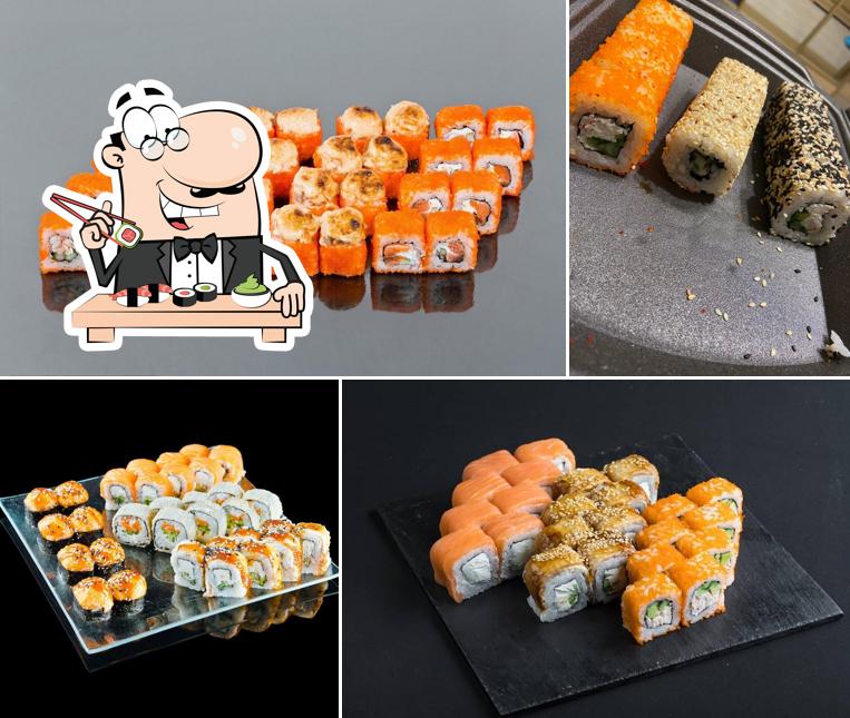 Choisissez de nombreuses options de sushi