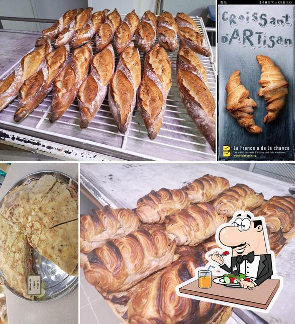 Nourriture à Boulanger Pâtissier Traiteur "Au Levain Briochin"