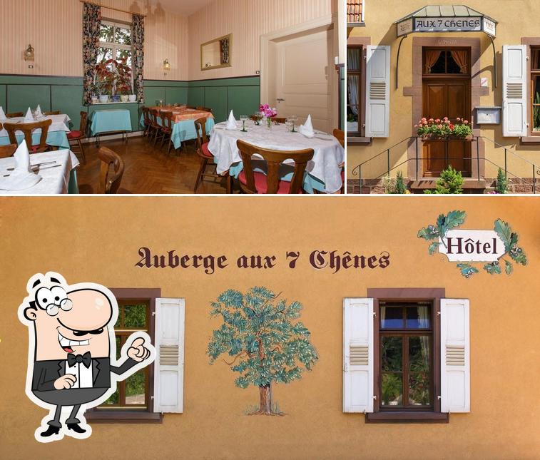 L'intérieur de Auberge aux Sept Chênes