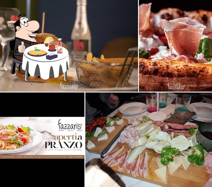 Piatto di formaggi al Fazzari's