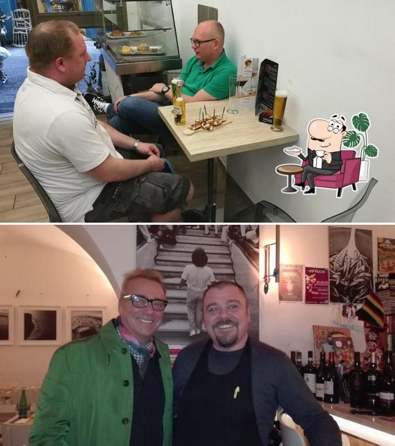 Gli interni di Cap' alice