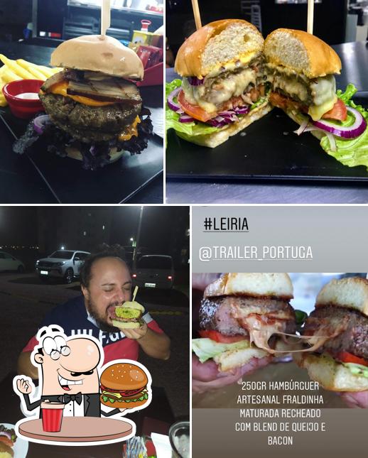 Tómate una hamburguesa en Trailer do Portuga