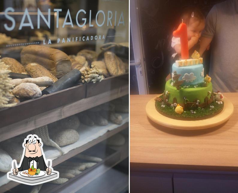 Platos en Santagloria Coffee & Bakery
