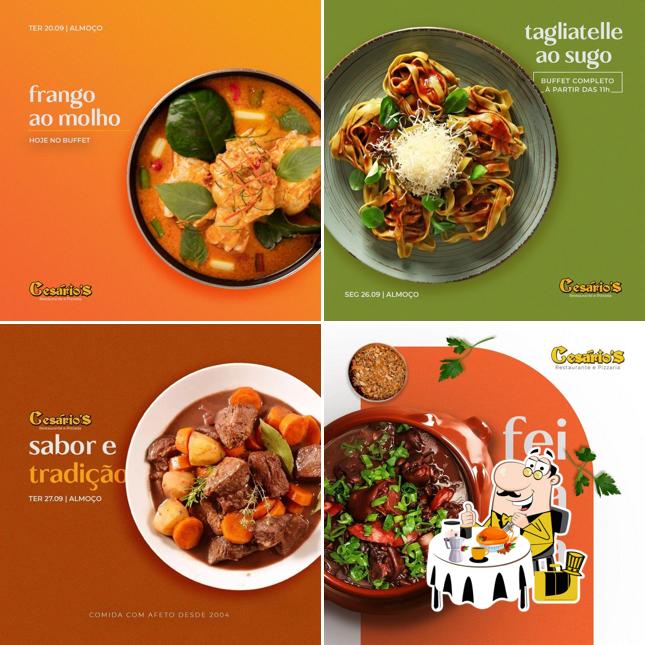 Comida em Cesários