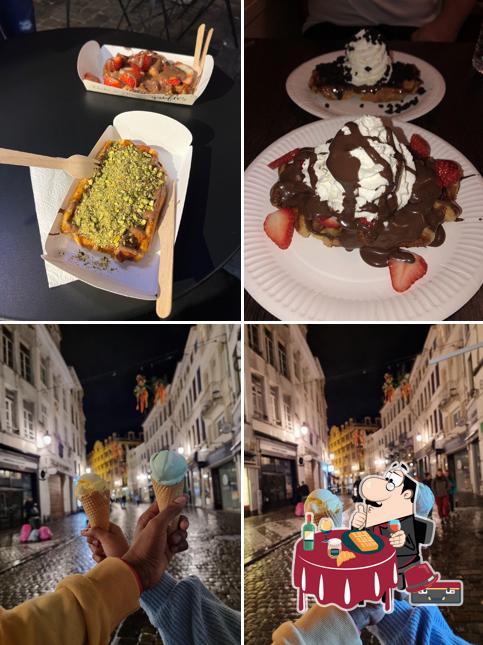 Gaufres à Eight and three