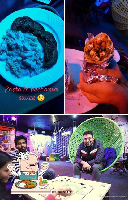 Take a look at the photo depicting food and exterior at Free Souls Cafe