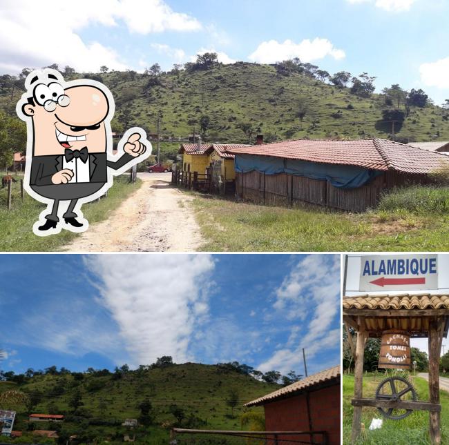 O exterior do Morro Alto