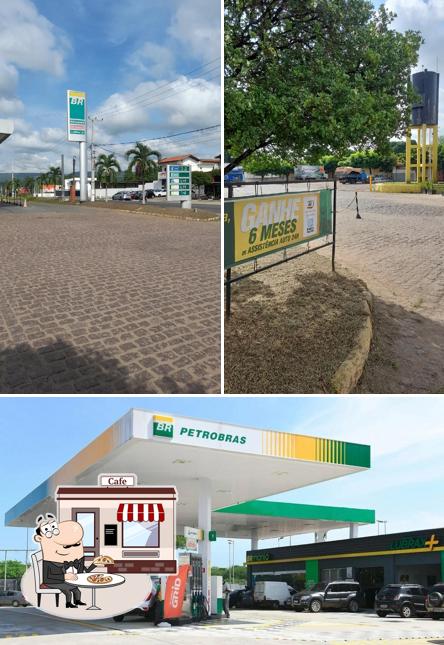 Veja imagens do exterior do Posto Petrobras