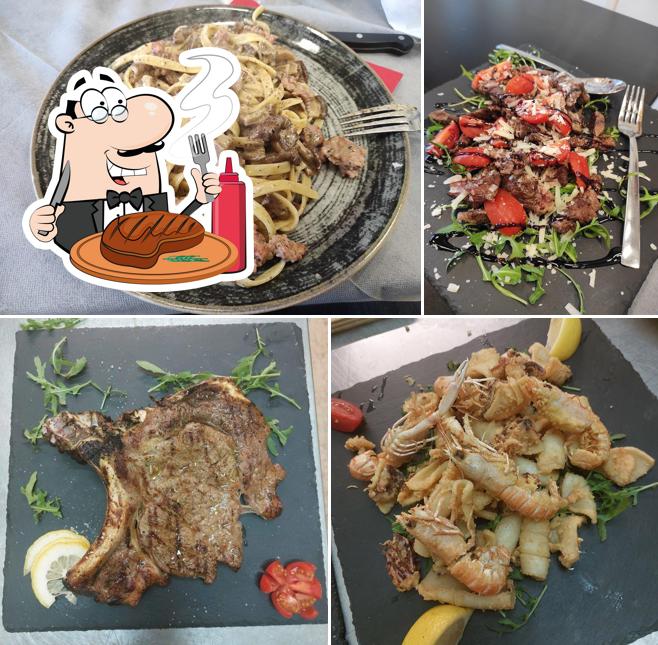 Ordina i un pasto a base di carne a A Un Passo dalla Majella - Trattoria Pizzeria