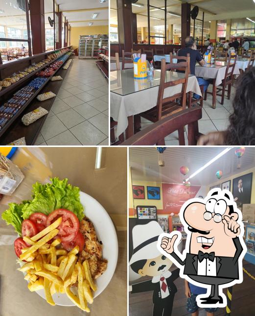 O interior do Lanchonete e Restaurante - Leiteria São Luiz