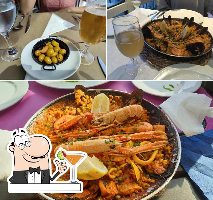 Las fotografías de bebida y comida en Restaurante Rey Alfonso