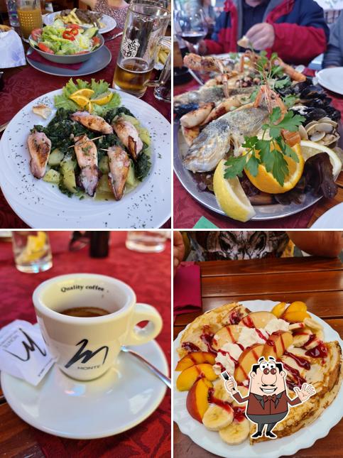 Cibo al Restoran Tradizione