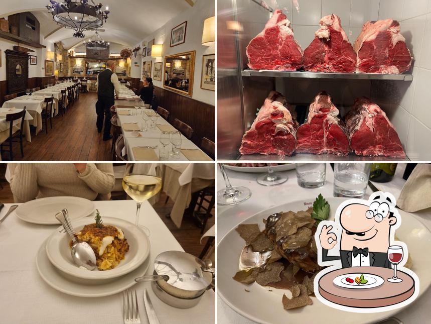 Cibo al Ristorante Buca Mario