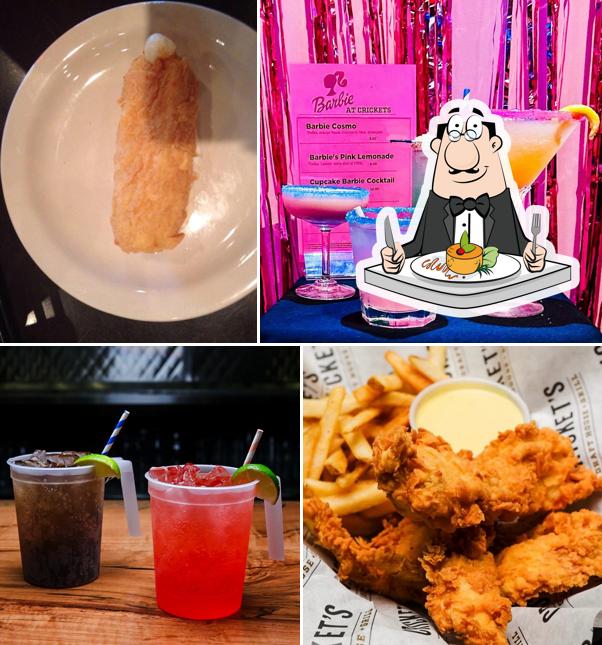 Cricket's Draft House + Grill in Lubbock Restaurant menu and reviews