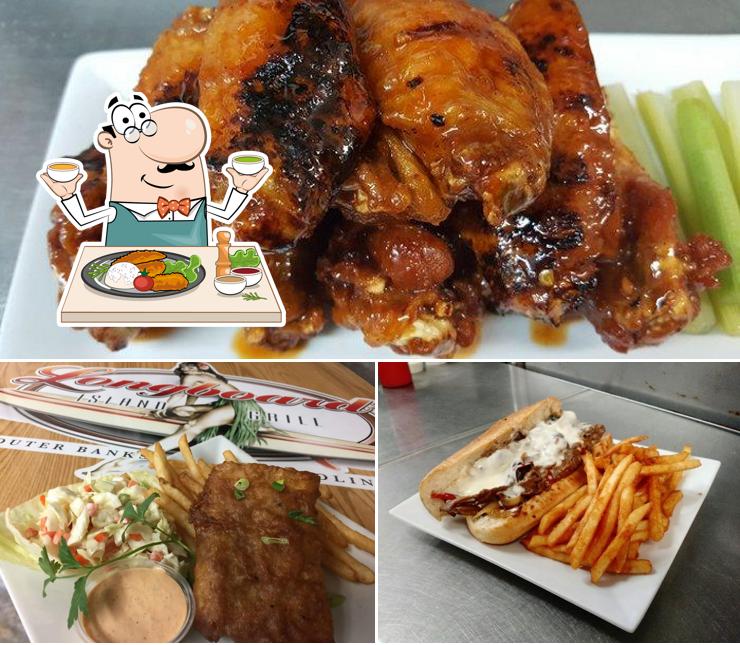 Longboards Island Grill in Kitty Hawk Restaurant menu and reviews