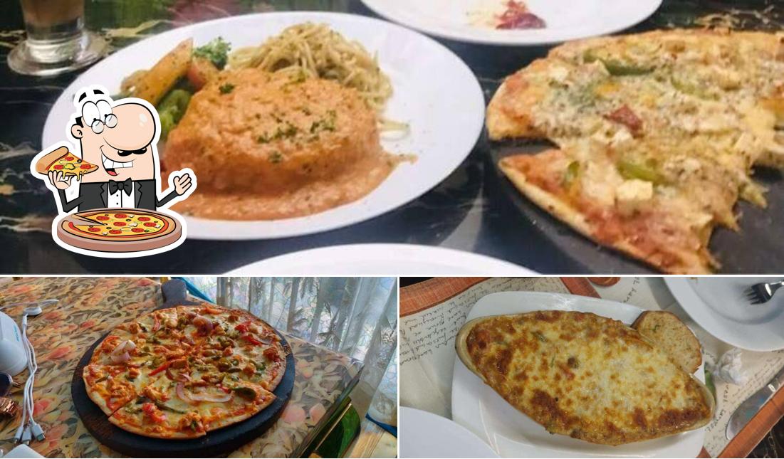 Try out pizza at Bohemia