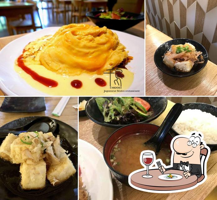 Food at Chidori Japanese Bistro Restaurant