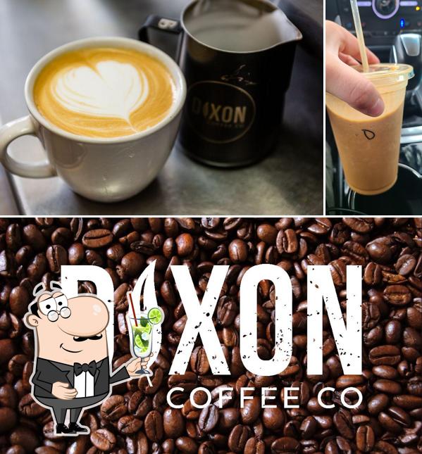 Enjoy a drink at Dixon Coffee Company