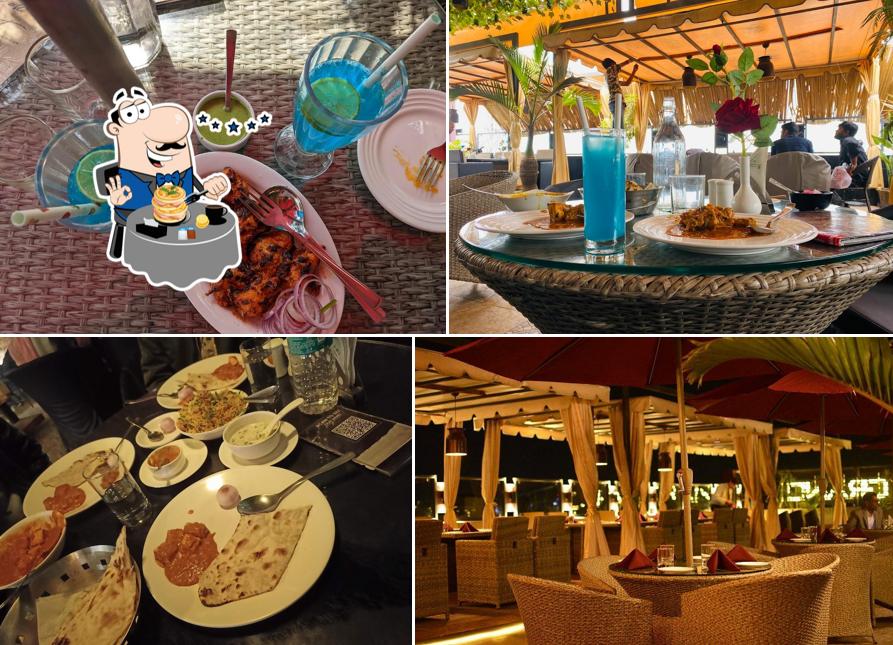 Food at The Reef Rooftop Restaurant