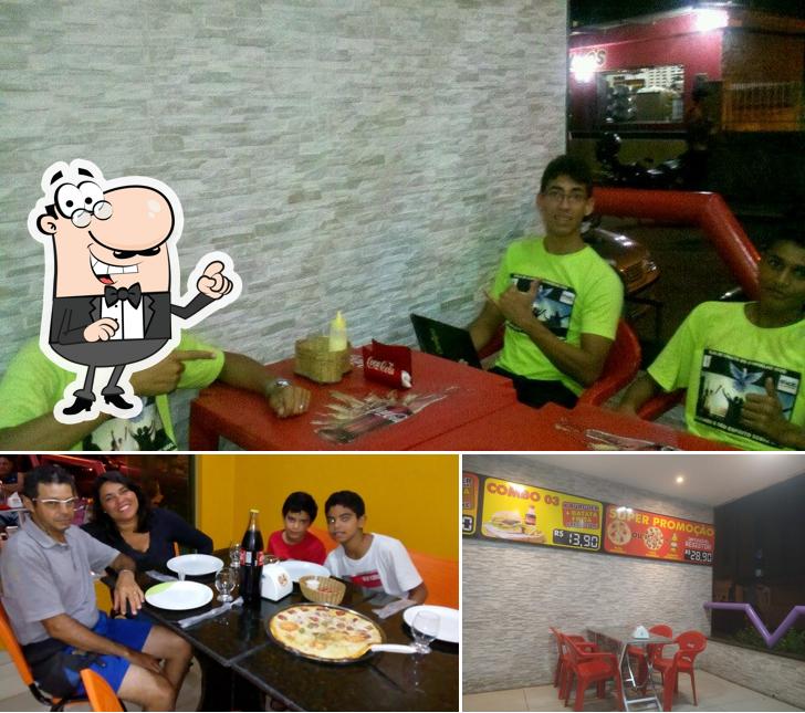 Veja imagens do interior do Liliane Pizzaria e Lanchonete