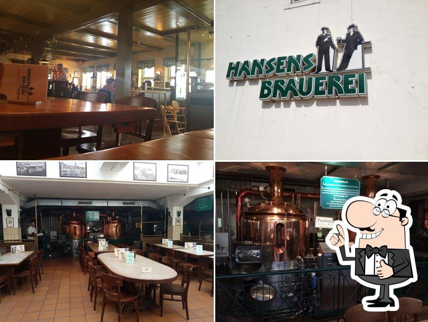 Here's a picture of Hansens Brauerei