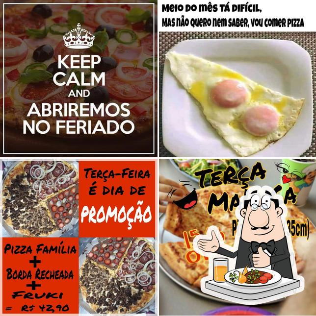 Comida em Pizzaria Música E Pizza