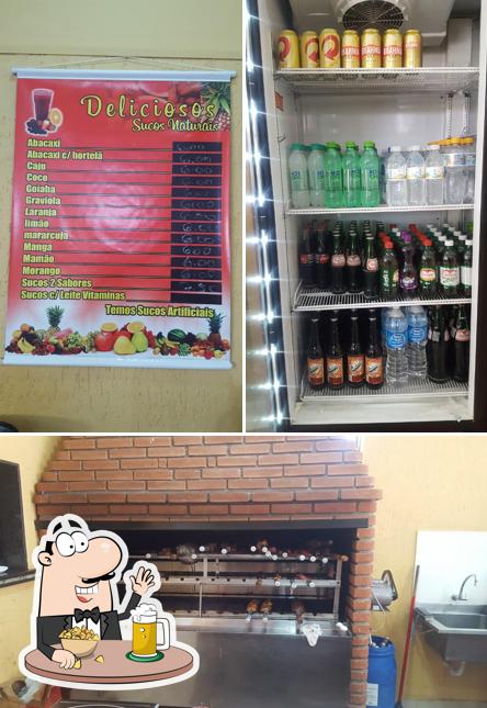 Churrascaria Nova Era Grill offerece uma variedade de cervejas