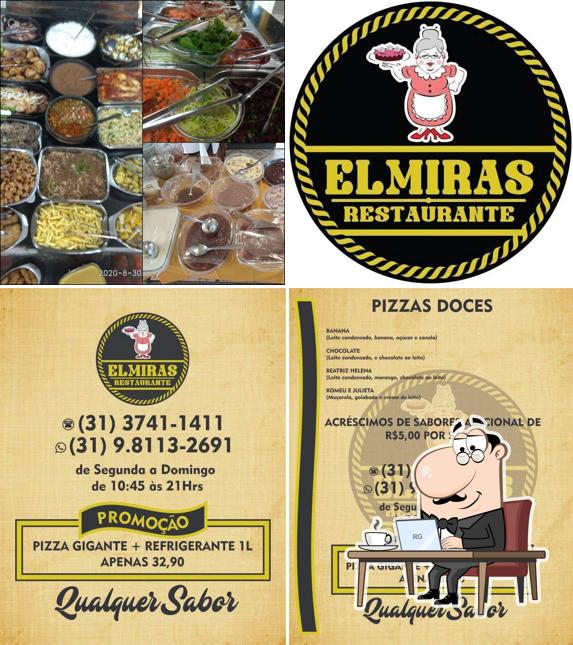 Veja imagens do interior do ELMIRA´S RESTAURANTE E LANCHES - OURO BRANCO MG