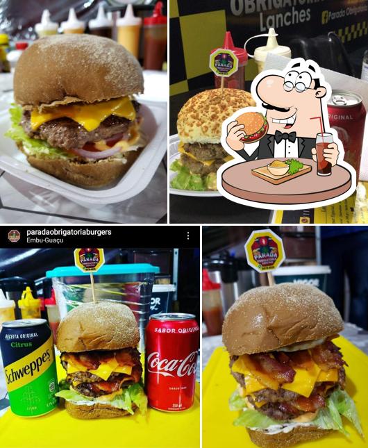 Os hambúrgueres do Paradaobrigatoriaburgers irão saciar diferentes gostos
