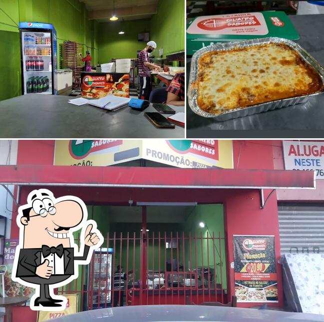 See this picture of Pizzaria Quatro Sabores