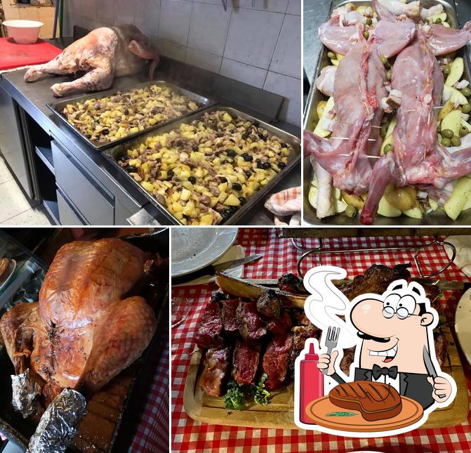 Choisissez des repas à base de viande à Osteria Sammartinese da Saverio