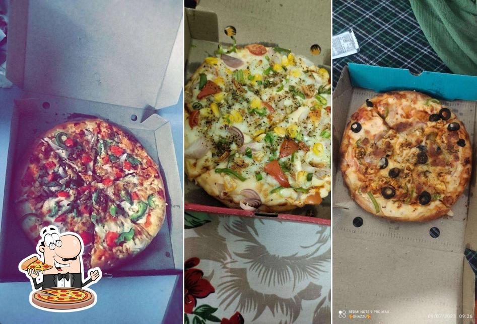 At Eat'n Garden Cafe, you can order pizza
