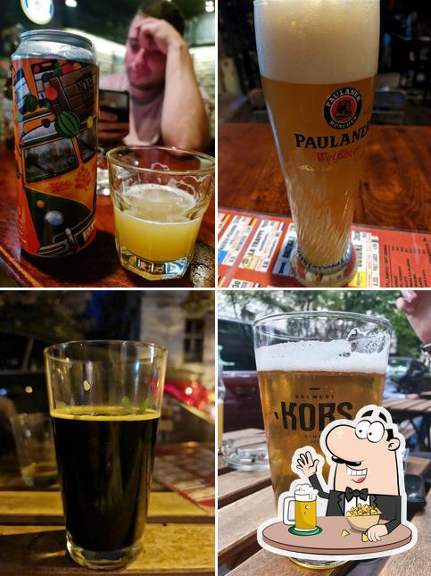 Gunners Pub serviert eine Mehrzahl Biere