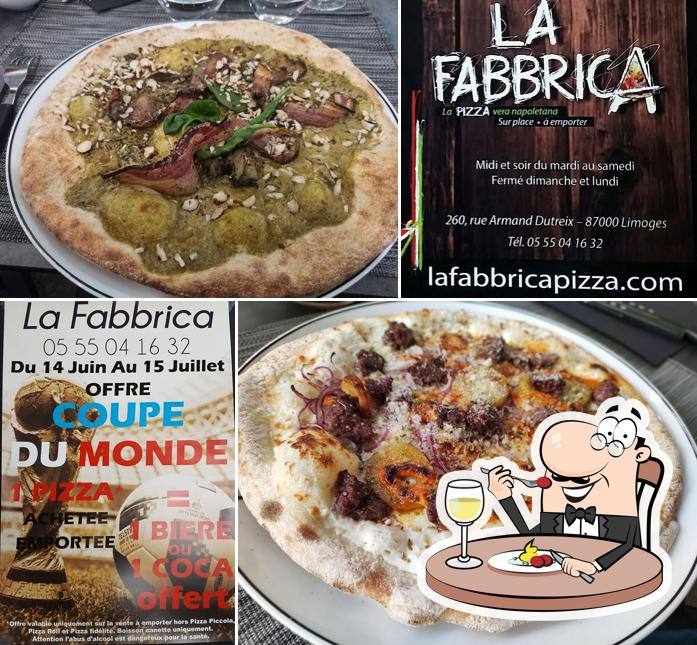 Nourriture à La Fabbrica Pizzeria