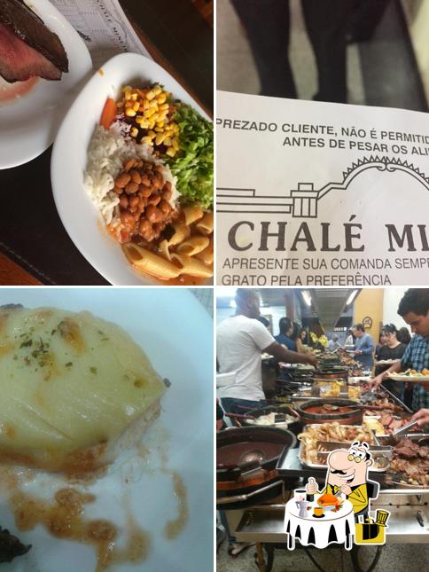 Comida em Restaurante Chalé Mineiro